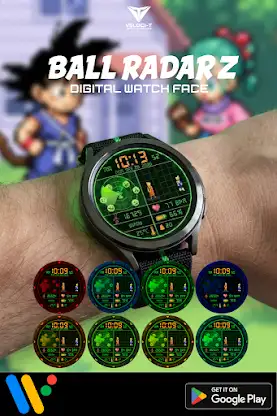 Ball Radar Z Watch Face screenshot 3