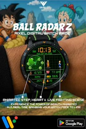 Ball Radar Z Watch Face screenshot 1