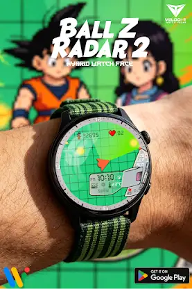 Ball Z Radar 2 Watch Face screenshot 8