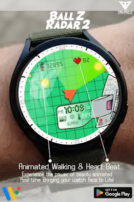 Ball Z Radar 2 Watch Face screenshot 2