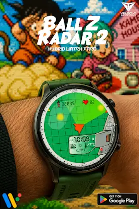 Ball Z Radar 2 Watch Face screenshot 3