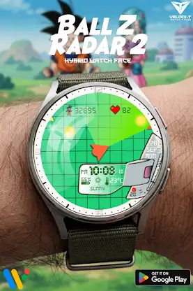 Ball Z Radar 2 Watch Face screenshot 1
