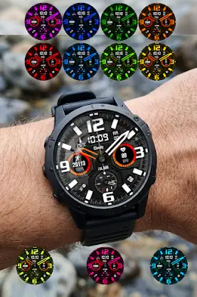 Chrono Sporty X2 Watch Face screenshot 2