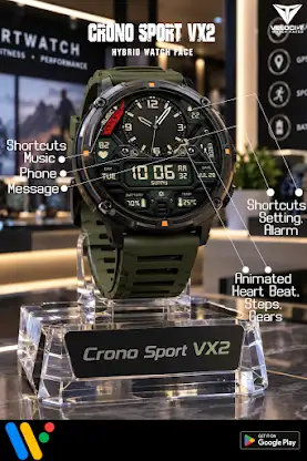 Crono Sport VX2 Watch Face screenshot 1