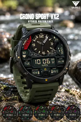 Crono Sport VX2 Watch Face screenshot 5