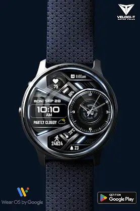 Cyber Chrono X1 Watch Face screenshot 7