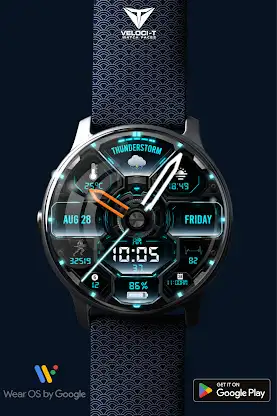 Cyber Mech 02 Watch Face screenshot 6