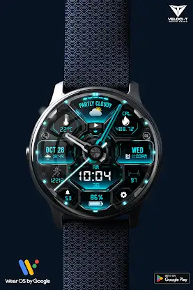 Cyber Mech V03 Watch Face screenshot 7