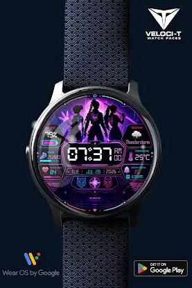 Digi Hunters KP Watch Face screenshot 4