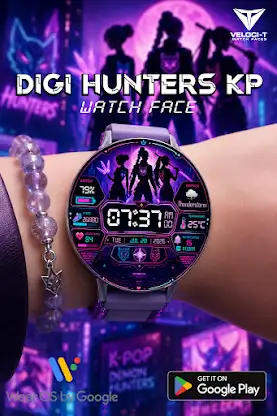 Digi Hunters KP Watch Face screenshot 5