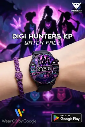 Digi Hunters KP Watch Face screenshot 2