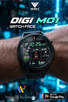Digi M01 Watch Face screenshot 1