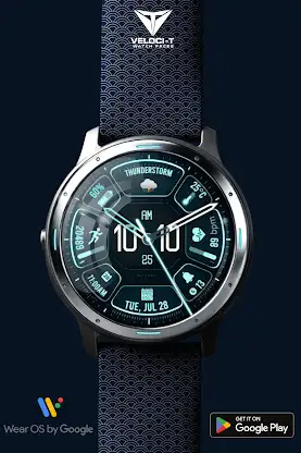 Futuristic Face X02 Watch Face screenshot 4