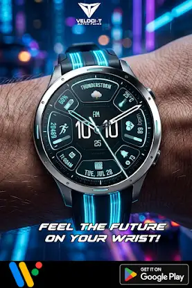 Futuristic Face X02 Watch Face screenshot 2