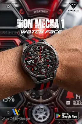 Iron Mecha 1 Watch Face screenshot 4