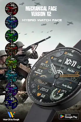 Mechanical Face VX2 Watch Face screenshot 3