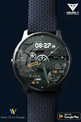 Mechanical Face X1 Watch Face screenshot 4