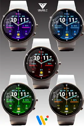 Scifi Face X01 Watch Face screenshot 3