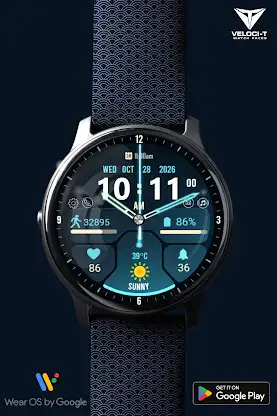 Scifi Face X01 Watch Face screenshot 4