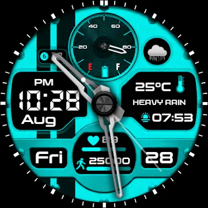 Sport BW01 Watch Face screenshot 5