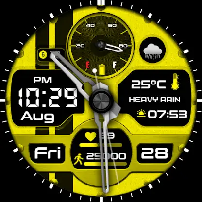 Sport BW01 Watch Face screenshot 7