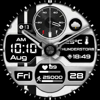 Sport BW01 Watch Face screenshot 1
