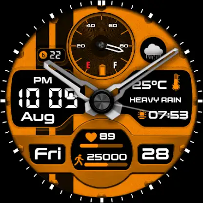 Sport BW01 Watch Face screenshot 6