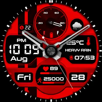 Sport BW01 Watch Face screenshot 8