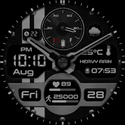 Sport BW01 Watch Face screenshot 2