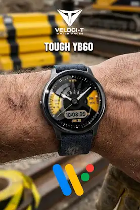 Tough YB60 Watch Face screenshot 2