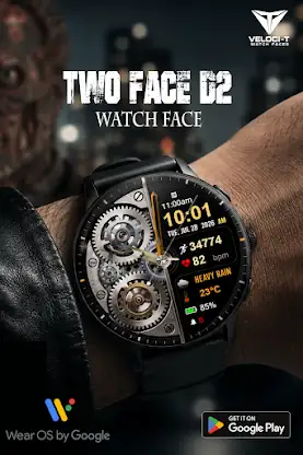 Two Face D2 Watch Face screenshot 1
