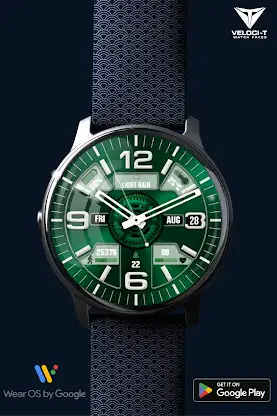 VELO Green 01 Watch Face screenshot 5