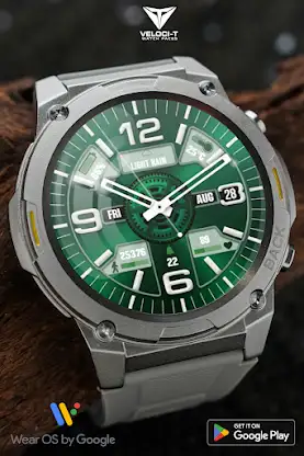 VELO Green 01 Watch Face screenshot 6