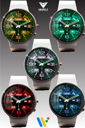 VELO Green 01 Watch Face screenshot 3