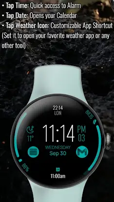 Digital Watch Face D36 screenshot 6