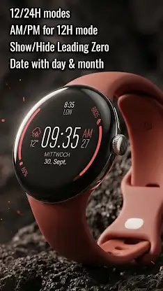 Digital Watch Face D36 screenshot 5