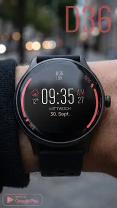 Digital Watch Face D36 screenshot 2