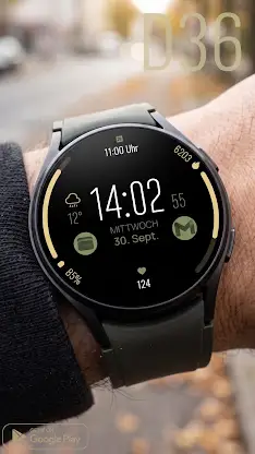 Digital Watch Face D36 screenshot 1