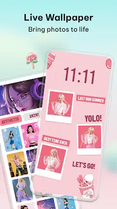 Vibi: Live Wallpaper Maker screenshot 1