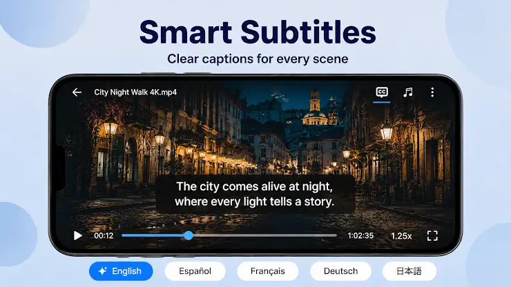 HDx Video Player all formats screenshot 5