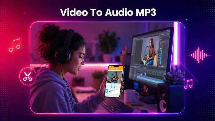 Video To Audio MP3 Converter screenshot 1