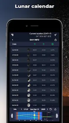 Ephemeris: Sun and Moon Seeker screenshot 5
