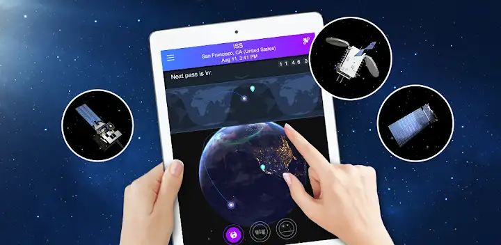 Satellite Tracker by Star Walk — Android app banner