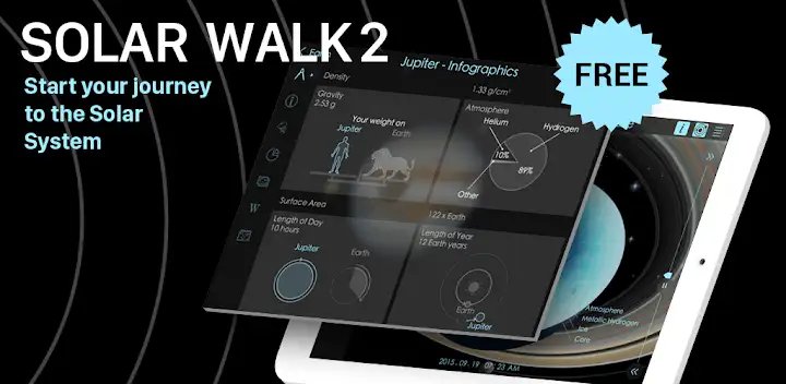 Solar Walk 2 Ads+：Solar System — Android app banner