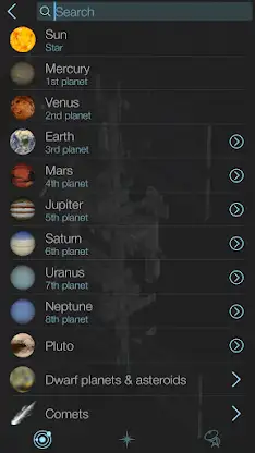 Solar Walk Lite Planetarium 3D screenshot 5