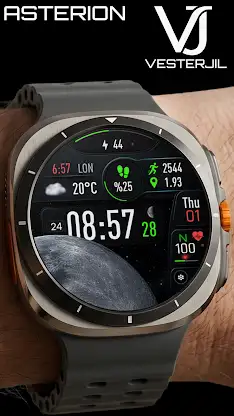 VJ-ASTERION DIGITAL WATCH FACE screenshot 6