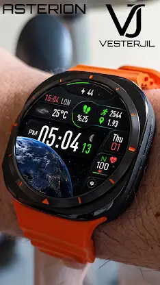 VJ-ASTERION DIGITAL WATCH FACE screenshot 5