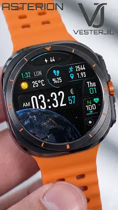 VJ-ASTERION DIGITAL WATCH FACE screenshot 3