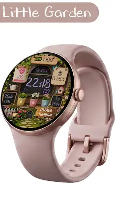 VJ-LITTLE GARDEN WATCH FACE screenshot 4