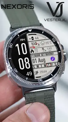 VJ-NEXORIS DIGITAL WATC FACE screenshot 5